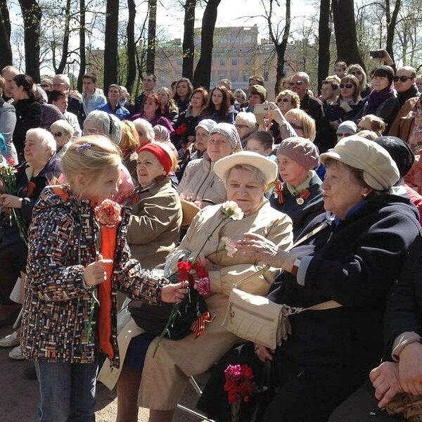День Победы в Михайловском саду