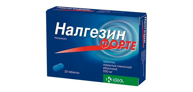 Налгезин форте. Фото: КРКА