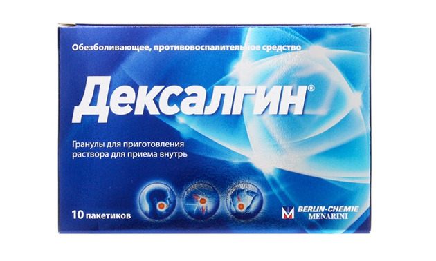 Дексалгин. Фото: Laboratorios Menarini S.A.