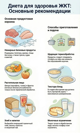 Диета для здоровья ЖКТ