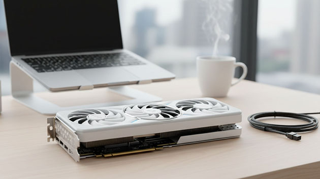 Maxsun Intel Arc B580. Фото: Татьяна Фадеева / Нейросеть