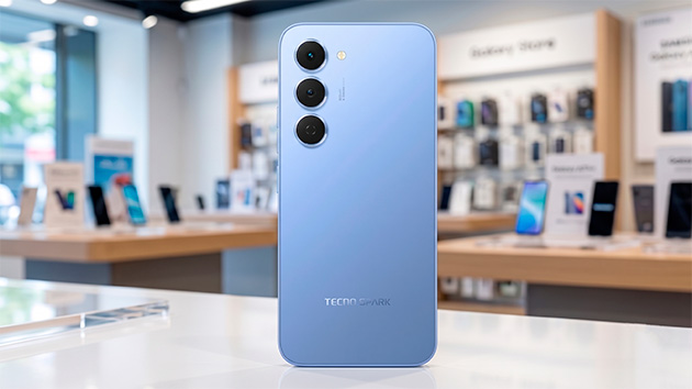 Tecno Spark 40 Pro. Фото: Ян Ляпин / Нейросеть