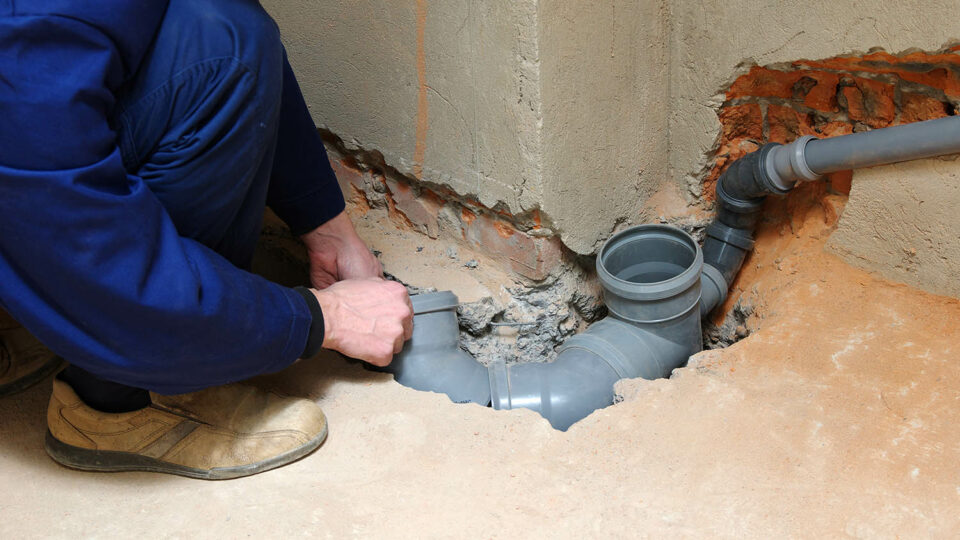 Прокладка канализации внутри дома. Фото: irin-k / Shutterstock / Fotodom