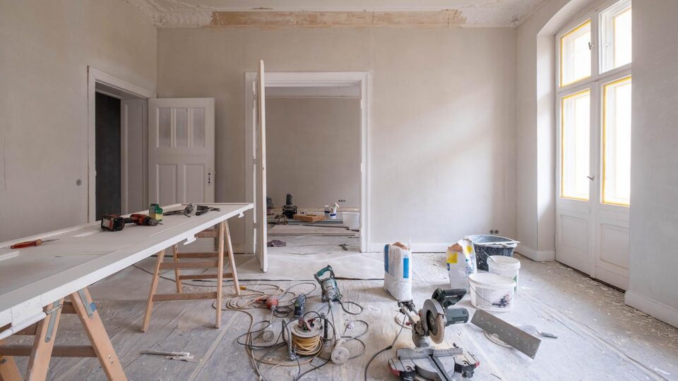 Квартира во время капитального ремонта. Фото: megaflopp / Shutterstock / Fotodom