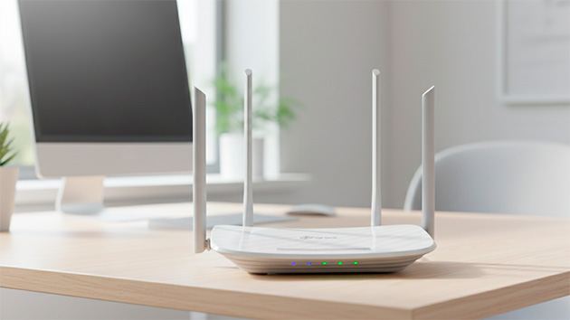 TP-Link Archer A5. Фото: Павел Громов / Нейросеть