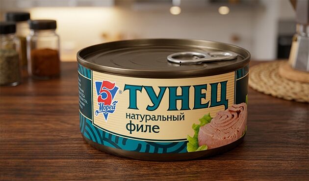 Тунец, филе «5 морей»