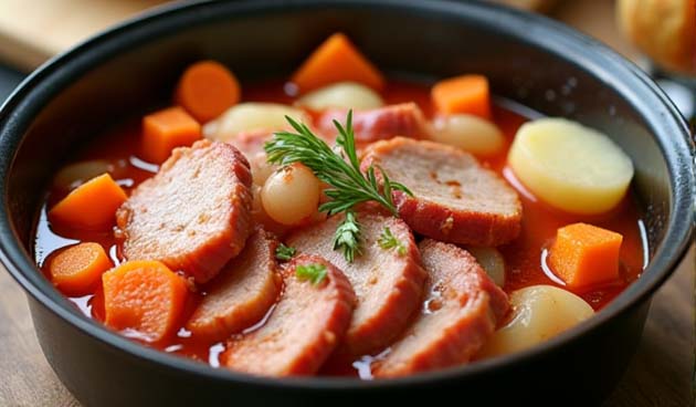 Жаркое в горшочках