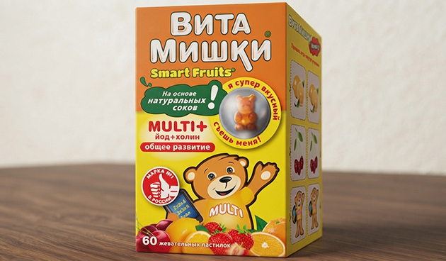 «ВитаМишки Multi + йод + холин» — «Фармамед»