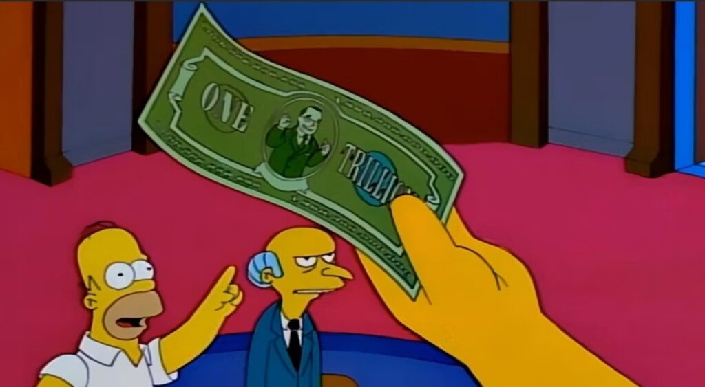 «Симпсоны» 24 года назад предсказали тотальное падение рубля