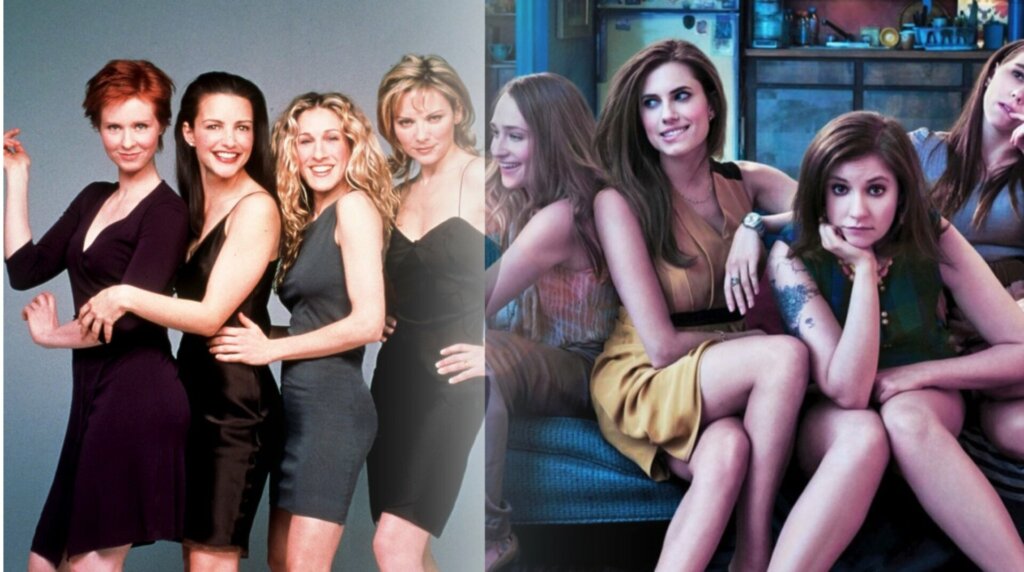 Три сериала о подругах в большом городе