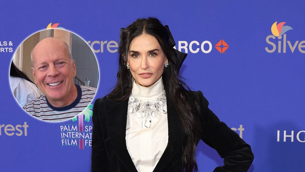 «Мы всегда семья, просто в другом формате»: Деми Мур честно рассказала о состоянии Брюса Уиллиса