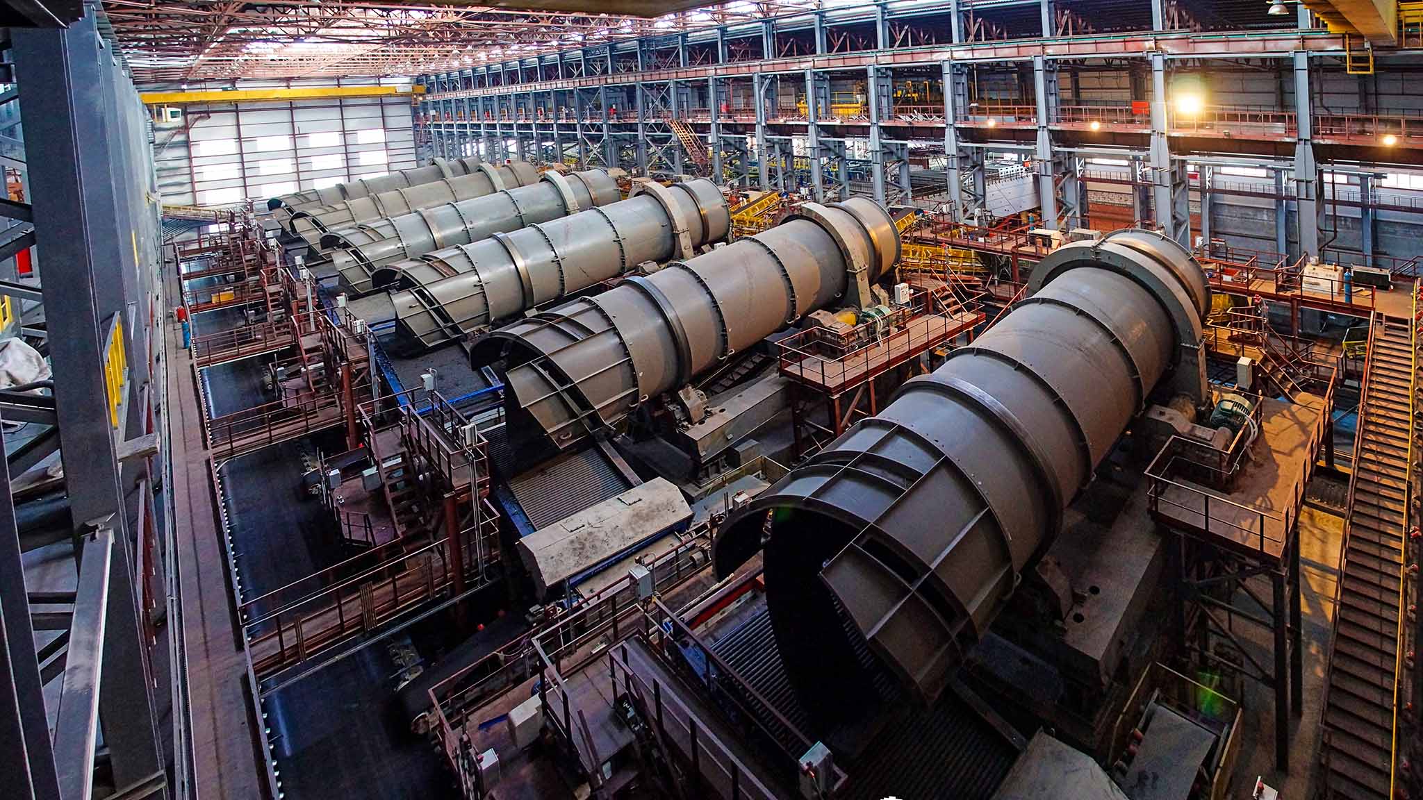 МГОК Участок окомкования ОМ-3