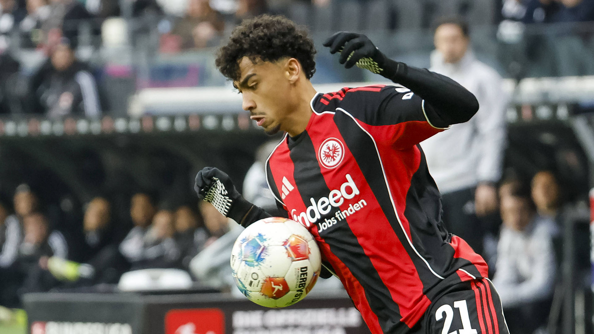 ФК «Айнтрахт» – ФК «Боруссия Мёнхенгладбах». Фото: globallookpress.com/IMAGO/Grant Hubbs