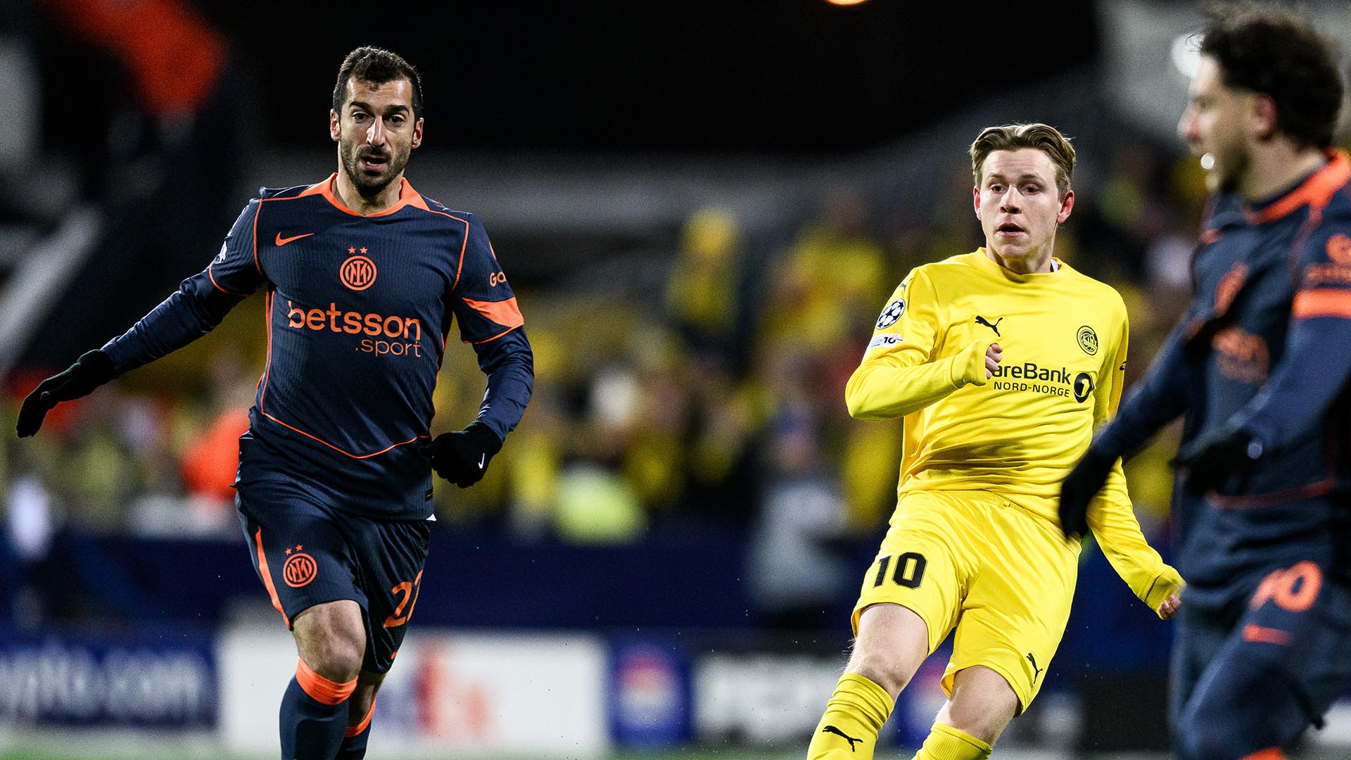 ФК «Интер М» — ФК «Будё-Глимт». Фото: globallookpress.com/Marius Simensen