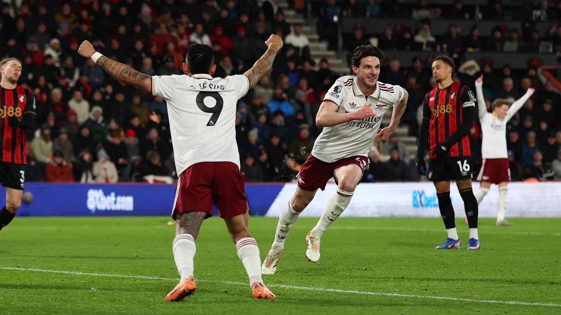 ФК «Арсенал» — ФК «Борнмут». Фото: globallookpress.com/IMAGO/Shaun Boggust