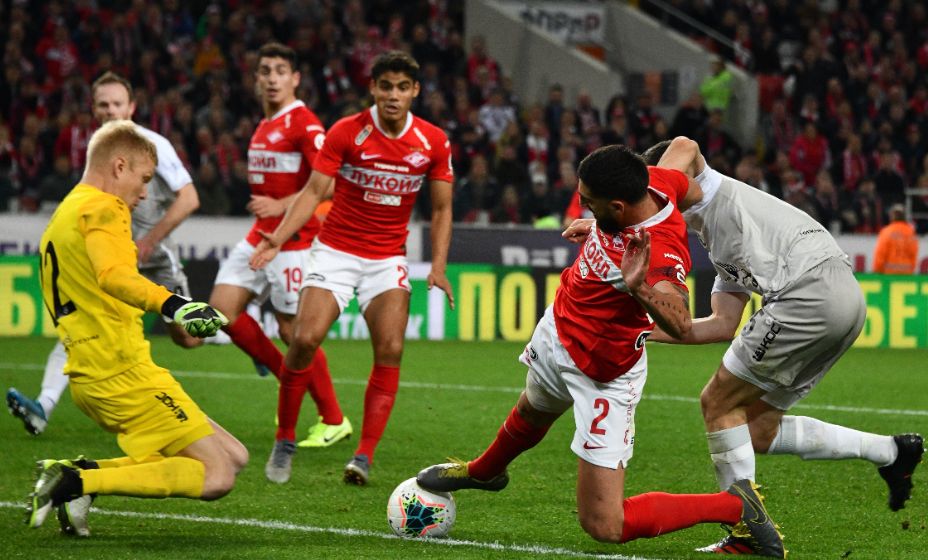 Вратарские спасения Юрия Дюпина  обратили внимание тренерского штаба на голкипера «Рубина». Фото: Global Look Press