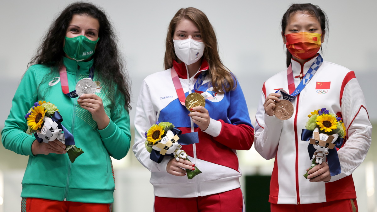 Россиянка Бацарашкина победила на Олимпиаде в Токио. Фото: REUTERS