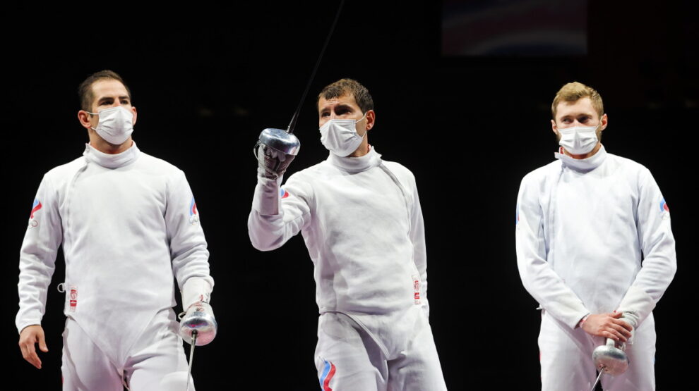 Россия - фехтование - шпага - Олимпиада