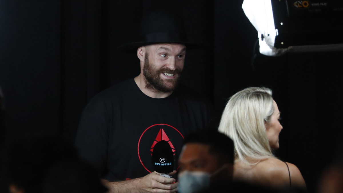 Тайсон Фьюри готов к бою с Уайлдером. Фото: REUTERS