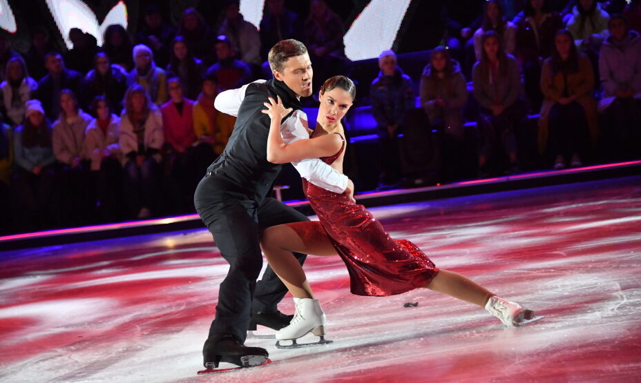 Агата Муцениеце и Александр Энберт