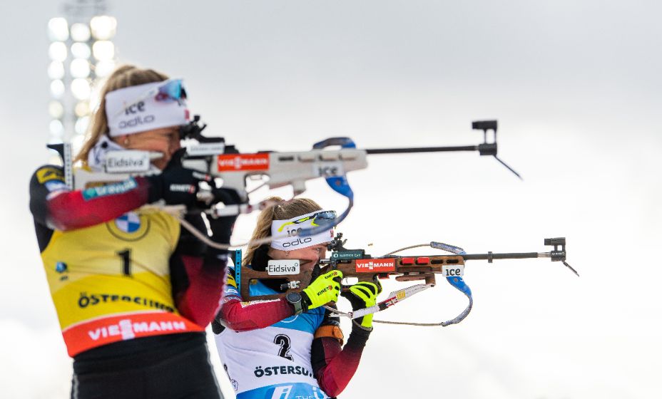 Норвежке Тириль Экхофф принадлежит рекорд среди действующих биатлонисток - она одержала 26 личных побед на этапах Кубка мира. Фото: Global Look Press