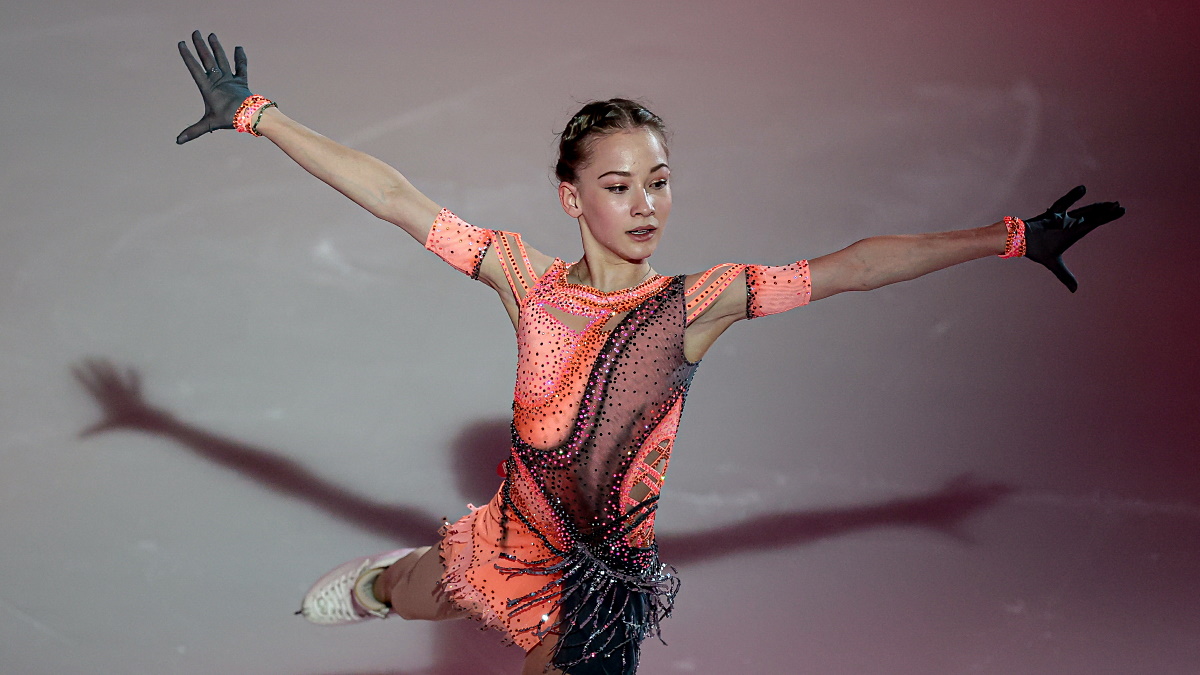 Софья Акатьева на чемпионате России в Саранске каталась хорошо. Фото: GLOBAL LOOK PRESS