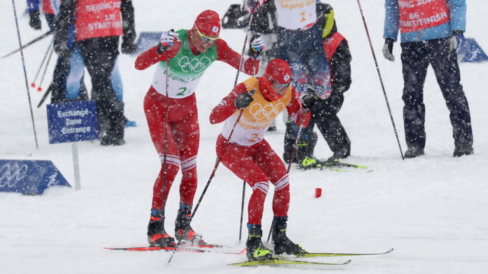 Александр Большунов, Денис Спицов