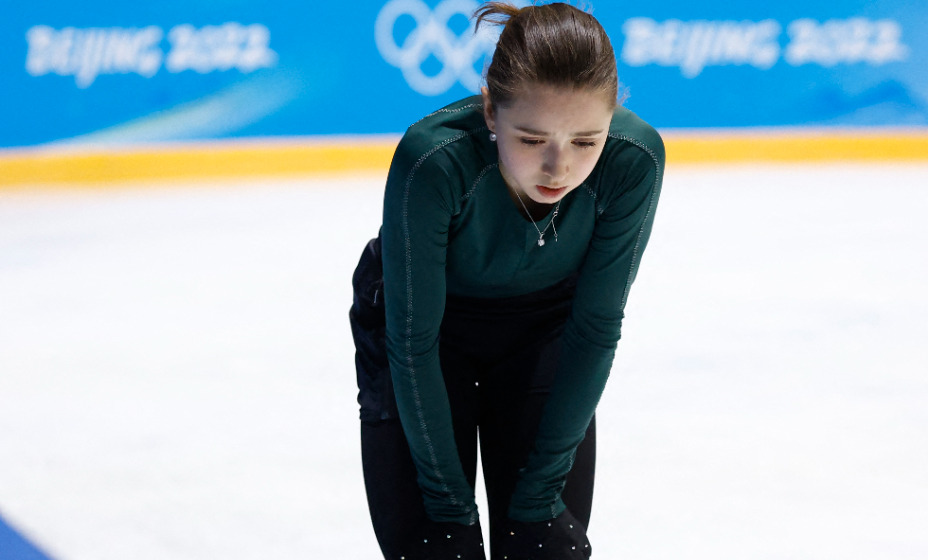 Камила Валиева вышла на очередную тренировку. Фото: Reuters