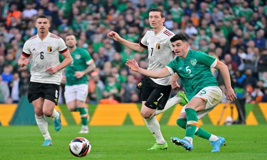 Ирландцы сыграли вничью с бельгийцами