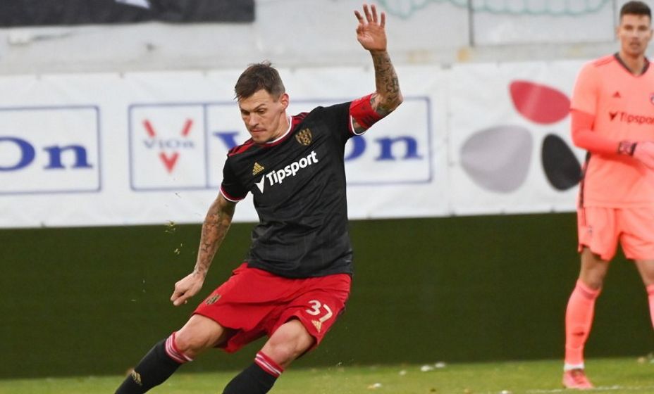 Защитник Мартин Шкртел. Фото: официальный сайт «Спартак Трнава»