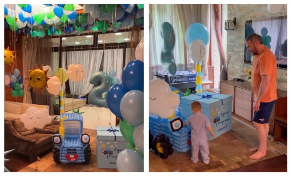 Овечкин и его супруга Шубская отметили двухлетие младшего сына. Фото: Соцсети Анастасии Шубской