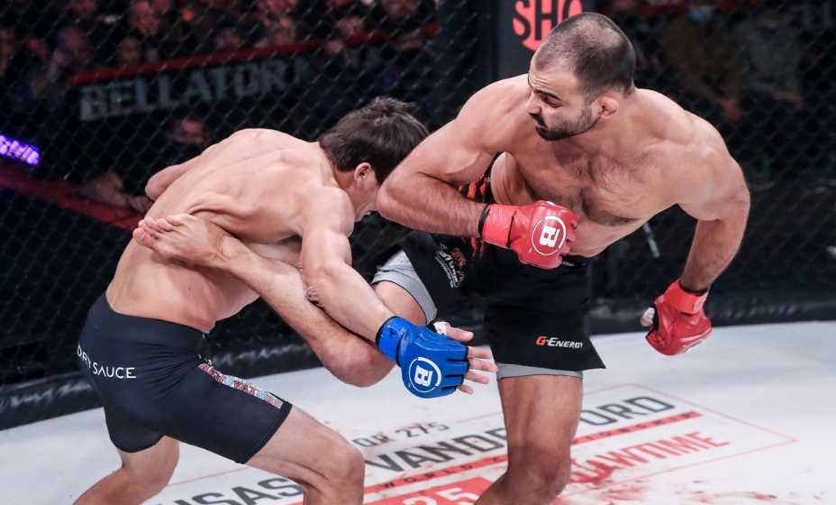 Андрей Корешков серьезно готовится к каждому бою. Фото: ВК Bellator