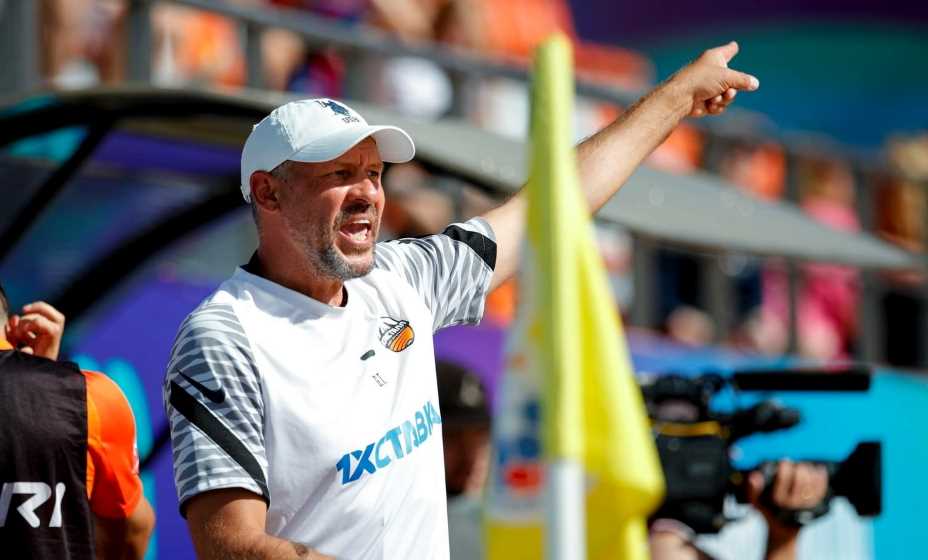 Тумилович выиграл свой первый самостоятельный титул — Суперфинал Pari чемпионата России по пляжному футбол. Фото: Михаил Шапаев, РФС