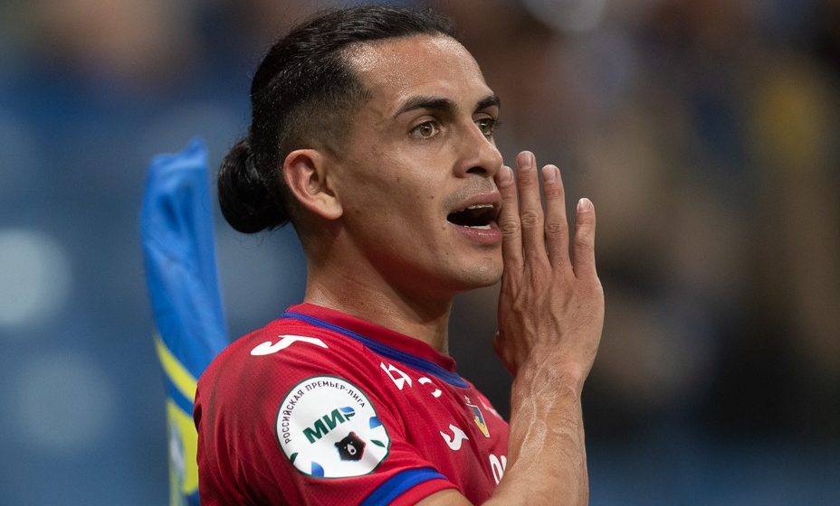 Парагваец Медина стал серебряным призером РПЛ в составе ЦСКА. Фото: ПФК ЦСКА