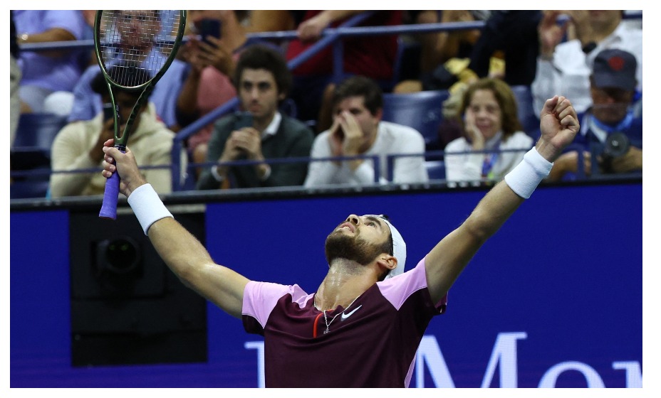 Карен Хачанов пробился в полуфинал US Open-2022. Фото: Reuters