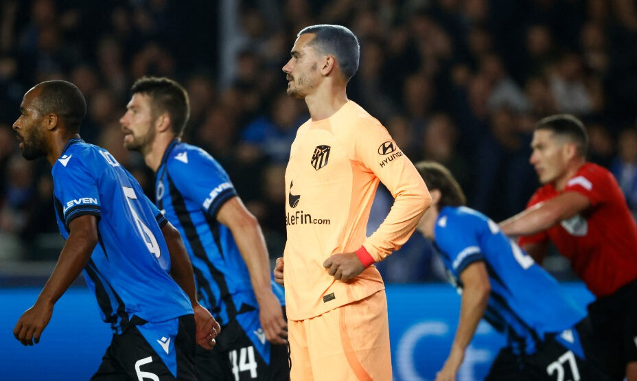 Брюгге - Атлетико, Гризманн