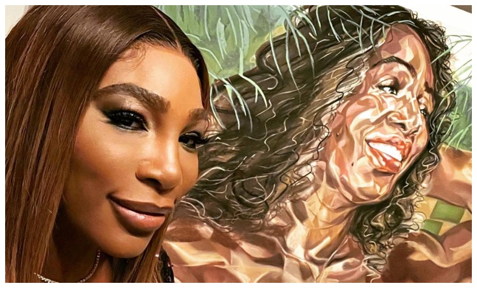 В честь Серены Уильямс пишут картины.
Фото: Личная страница Серены Уильямс в соцсетях