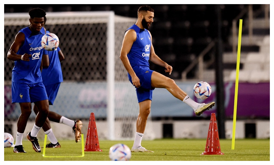 Карим Бензема уже присоединился к команде. Фото: Reuters