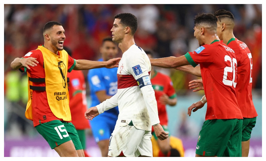 Футболисты Марокко отправили Португалию домой. Фото: Reuters