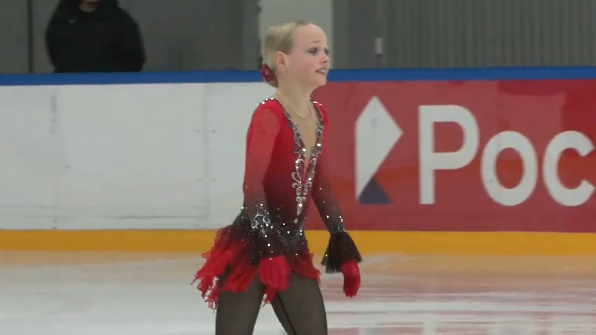 Елена Костылева. Фото: стоп-кадр официальной трансляции