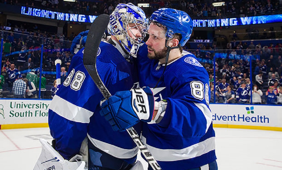 Василевский и Кучеров победили в опросе игроков НХЛ. Фото: НХЛ