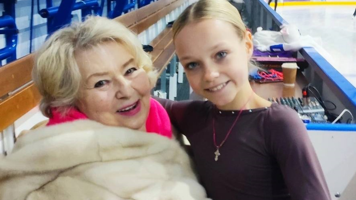 Татьяна Тарасова и Елена Костылева. Фото: академия 