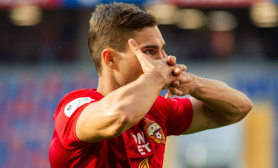 В составе ЦСКА дублем отметился Мусаев. Фото: Соцсети ПФК ЦСКА