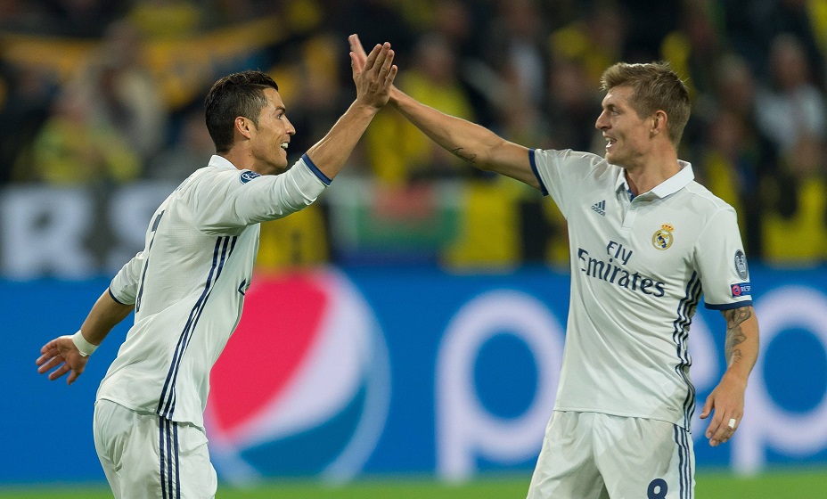 Кроос: Рекорд Роналду? У меня не наберется 900 голов даже с учетом тренировок. Фото: Global Look Press