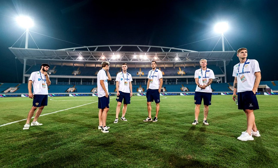 Матч сборных России и Таиланда могут перенести из-за тайфуна в Ханое. Фото: РФС