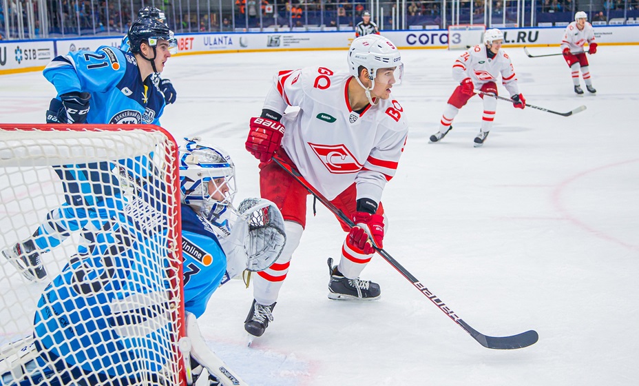 «Спартак» 20 февраля сыграет с «Сибирью» в матче КХЛ. Фото: ХК «Сибирь»