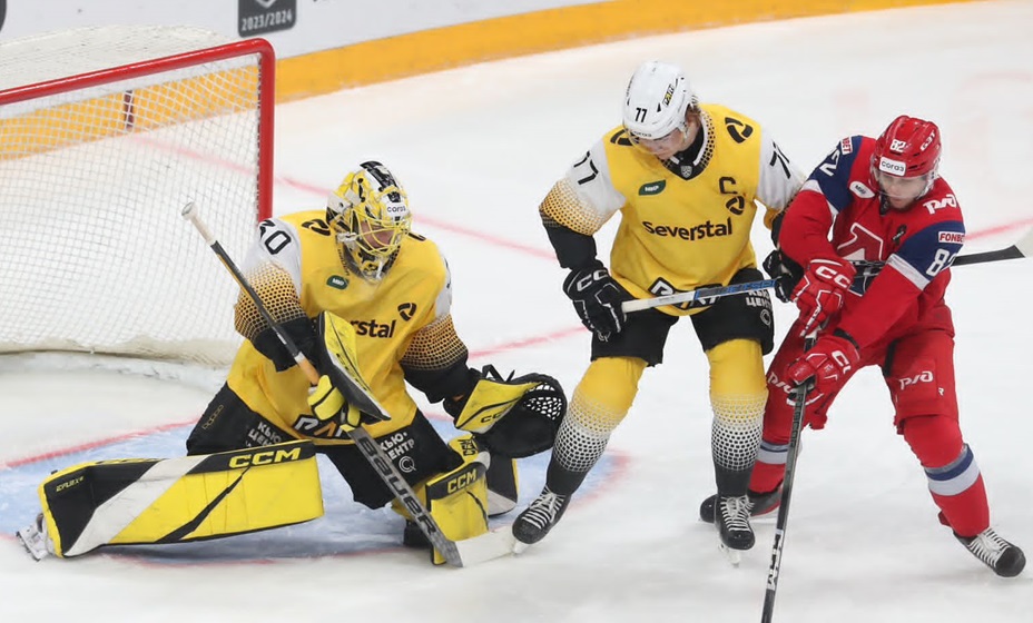 «Северсталь» 4 марта сыграет с «Локомотивом» в матче КХЛ. Фото: ХК «Северсталь»