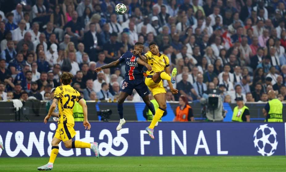 «ПСЖ» превзошел «Интер» и в борьбе и в игре. Фото: Reuters