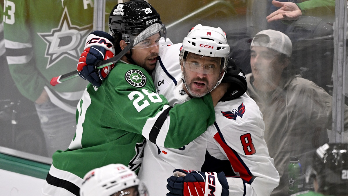 Александр Овечкин в матче против