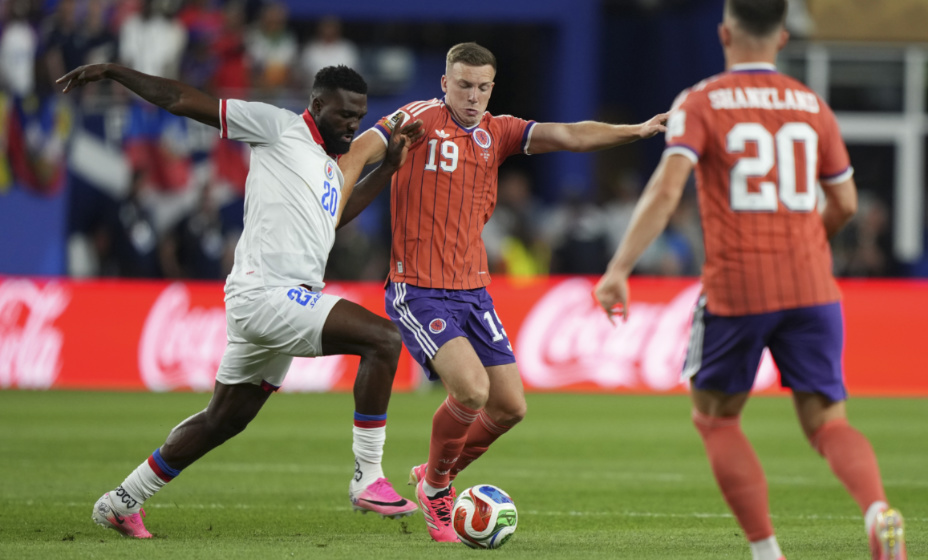 Сборная Гаити на равных играла с Шотландией. Фото: Global Look Press